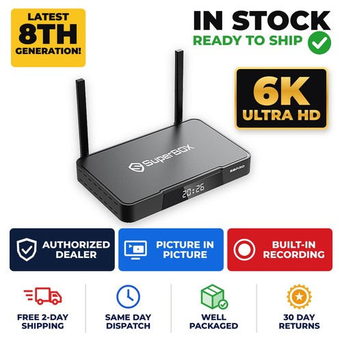 New superbox pro - s8, official